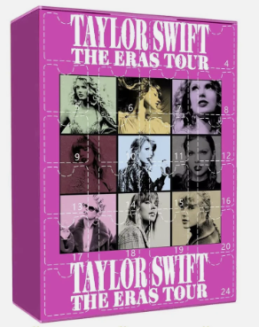 🎁 Swiftmas Eras Tour Advent – 24 Acrylic Collectible Ornaments